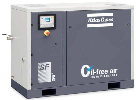 ξηρές κενές αντλίες 69dB VSD, εγχθμένος άτλαντας Copco AQ 18 συμπιεστών 18KW νερό