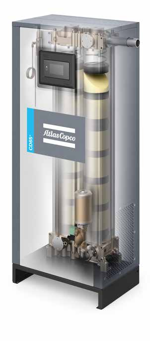 Desiccant σημείο δροσιάς πίεσης Copco ατλάντων στεγνωτήρων CD20+-335+ αέρα πιστοποιητικών του ISO -20°C 0